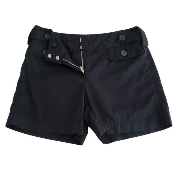 Ann Taylor Loft Regular to High-Rise Shorts | Like New | Size 0 | Black - Picture 4 of 7